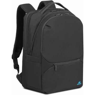 Rivacase Ulsan Schwarzer Polyester Laptop Rucksack - Für Schule Rivacase Ulsan Schwarzer Polyester Laptop Rucksack - Für Schule