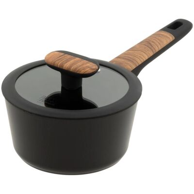 Resto Kitchenware 93186 Casserole 1,4L Noir - Poêle - Publicité Resto Kitchenware 93186 Casserole 1,4L Noir - Poêle - Publicité