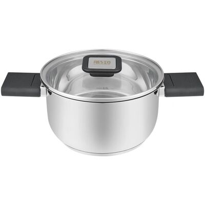 Resto Anser 1,6L Ustensiles de Cuisine Rond en Acier Inoxydable Noir - Kitchenware - Publicité Resto Anser 1,6L Ustensiles de Cuisine Rond en Acier Inoxydable Noir - Kitchenware - Publicité