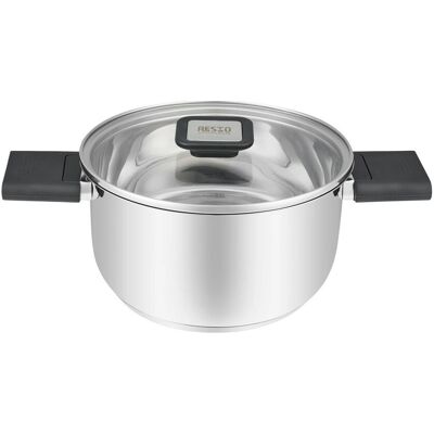 Resto Anser Ensemble de Casseroles en Acier Inoxydable 2,5L - Publicité Resto Anser Ensemble de Casseroles en Acier Inoxydable 2,5L - Publicité
