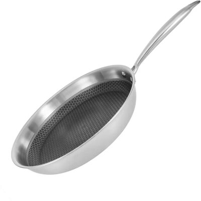 Resto Kitchenware Achird Tri-Ply Edelstahl Pfanne - Bratpfanne Resto Kitchenware Achird Tri-Ply Edelstahl Pfanne - Bratpfanne