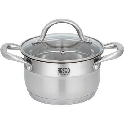 Resto Libra 1,9 l Edelstahl Kasserolle - Kochgeschirr Resto Libra 1,9 l Edelstahl Kasserolle - Kochgeschirr