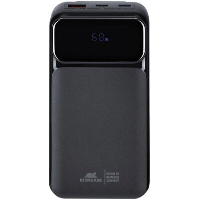 Rivacase VA2221 Batterie externe 20000mAh Noire - Publicité Rivacase VA2221 Batterie externe 20000mAh Noire - Publicité