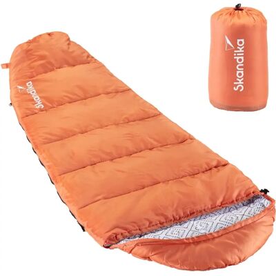 SKANDIKA - Vegas Junior - 170x70 cm - Braun - Sleeping bag SKANDIKA - Vegas Junior - 170x70 cm - Braun - Sleeping bag