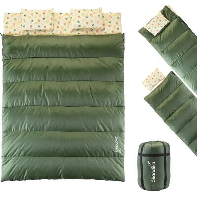 Skandika Iceland Double Schlafsack - Vielseitig & Warm Skandika Iceland Double Schlafsack - Vielseitig & Warm