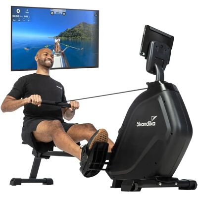 Machine à ramer Skandika Munin Résistance Magnétique Pliable - Rameur - Publicité Machine à ramer Skandika Munin Résistance Magnétique Pliable - Rameur - Publicité