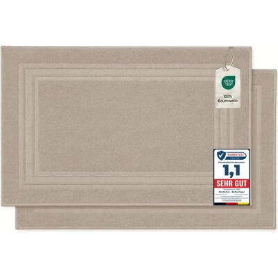 Sevval Kmf-badmatta-50x70-beige - Dywanik łazienkowy Sevval Kmf-badmatta-50x70-beige - Dywanik łazienkowy