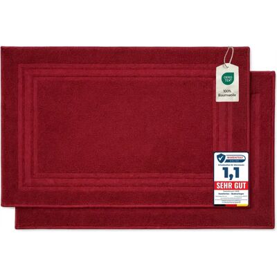Ensemble de tapis de bain KOMFORTEC - 100% coton, absorbants Ensemble de tapis de bain KOMFORTEC - 100% coton, absorbants