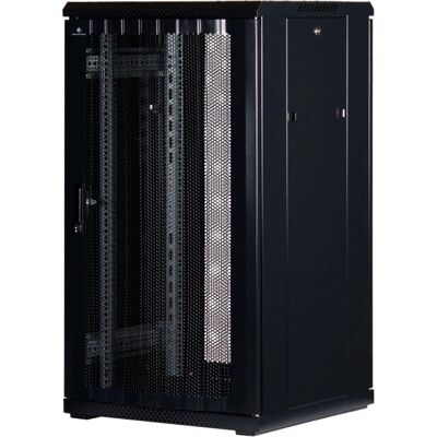 Rockstable RS19-6622PP Armadio rack 22U Nero Rockstable RS19-6622PP Armadio rack 22U Nero