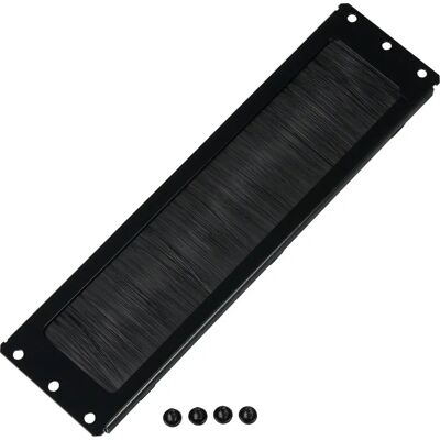 Rockstable - RS19-CEBM - Schwarz - Rack Kabelmanagementplatte Rockstable - RS19-CEBM - Schwarz - Rack Kabelmanagementplatte