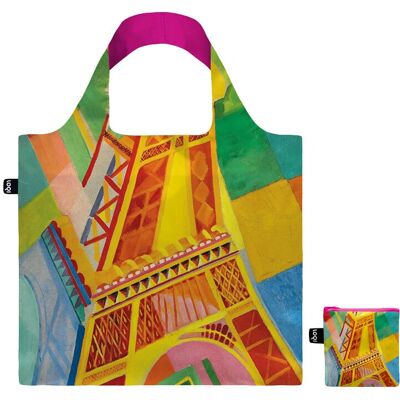 Loqi Robert Delaunay - Geantă Reciclabilă Turnul Eiffel - Multicolor - Unisex Loqi Robert Delaunay - Geantă Reciclabilă Turnul Eiffel - Multicolor - Unisex