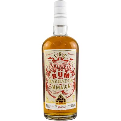 Flensburg Rum Company FRC Caribbean Rum - Barbados, Jamaika - 0,7L - 40% Vol. Flensburg Rum Company FRC Caribbean Rum - Barbados, Jamaika - 0,7L - 40% Vol.