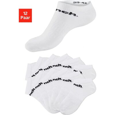 BENCH Sportsocken - Weiß, Gr. 43-46, 12 Paar BENCH Sportsocken - Weiß, Gr. 43-46, 12 Paar
