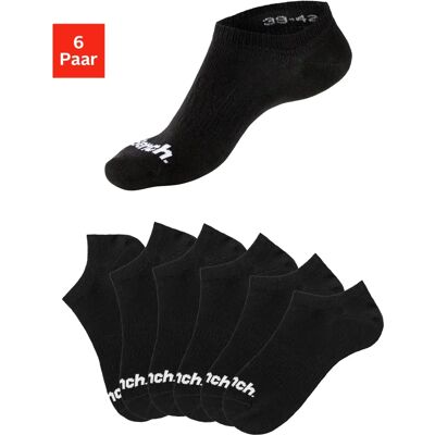 BENCH Damen Modell 47-48 Schwarze Socken - Sportsocken BENCH Damen Modell 47-48 Schwarze Socken - Sportsocken