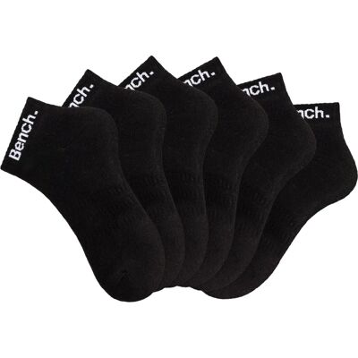 BENCH. Sportsocken - Schwarz - Unisex Tennis & Fitnesssocken BENCH. Sportsocken - Schwarz - Unisex Tennis & Fitnesssocken