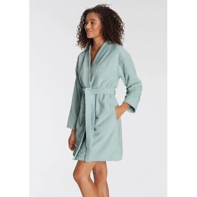 LASCANA Damen Kurzer Kimono-Bademantel - Bademantel LASCANA Damen Kurzer Kimono-Bademantel - Bademantel