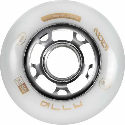 Iqon Ally Weiße 80mm Street Rollen - Skates Wheels Iqon Ally Weiße 80mm Street Rollen - Skates Wheels