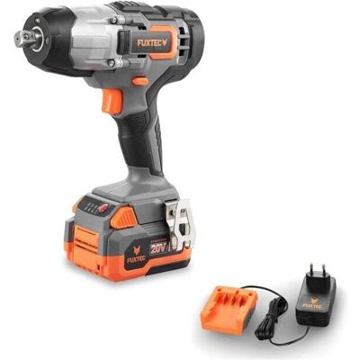FUXTEC avvitatore a impulsi 20V - Set con batteria 4Ah e caricatore FUXTEC avvitatore a impulsi 20V - Set con batteria 4Ah e caricatore