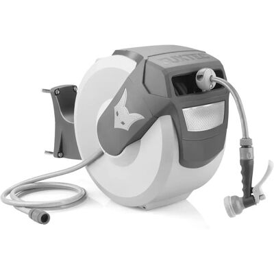Fuxtec - Wand-Hosenspuler 20m mit Easy Fix - Grau Fuxtec - Wand-Hosenspuler 20m mit Easy Fix - Grau