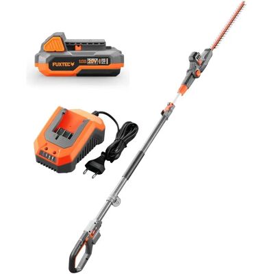 Fuxtec FX-E1HH20 Potatore telescopico senza fili - 20V, 25cm Fuxtec FX-E1HH20 Potatore telescopico senza fili - 20V, 25cm