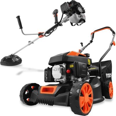 FUXTEC FX-RM4180 Tondeuse & FX-MS125 Taille-haie - Outils de Jardin - Publicité FUXTEC FX-RM4180 Tondeuse & FX-MS125 Taille-haie - Outils de Jardin - Publicité