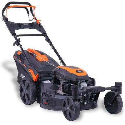 FUXTEC - Cortacésped a gasolina 4 en 1, FX-RM5170agile, 2.9 kW, 51cm, Ajustable en 7 niveles 25-75mm, Bolsa 60L FUXTEC - Cortacésped a gasolina 4 en 1, FX-RM5170agile, 2.9 kW, 51cm, Ajustable en 7 niveles 25-75mm, Bolsa 60L