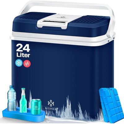 KESSER Mini Frigorifero Termo-Elettrico 24L - Auto e Campeggio KESSER Mini Frigorifero Termo-Elettrico 24L - Auto e Campeggio