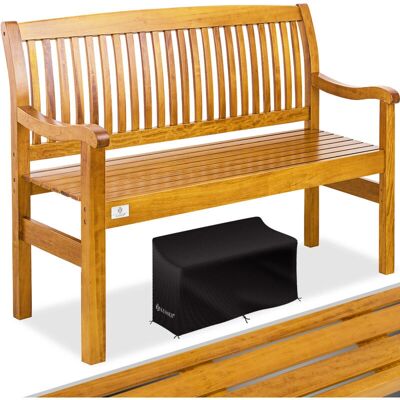 Panchina da giardino Kesser - 225kg, 125cm - Resistente alle intemperie, Elegante Panchina da giardino Kesser - 225kg, 125cm - Resistente alle intemperie, Elegante