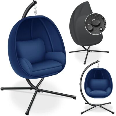KESSER Luxe Hängesessel - Robuster Stahlrahmen, Wetterfeste Stoffe, Max 150kg KESSER Luxe Hängesessel - Robuster Stahlrahmen, Wetterfeste Stoffe, Max 150kg