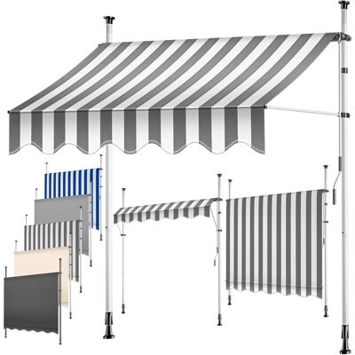 Tenda regolabile per balcone KESSER - Resistente ai raggi UV, Facile da installare Tenda regolabile per balcone KESSER - Resistente ai raggi UV, Facile da installare