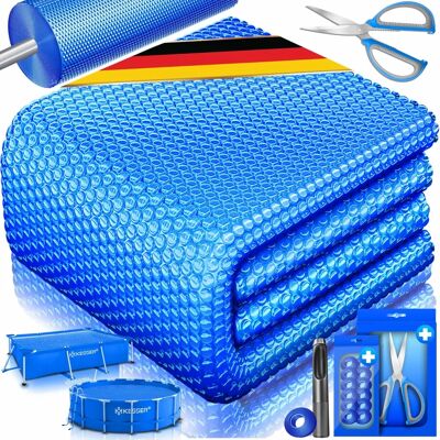 KESSER Pool Solarabdeckung - 120μm, Rund/Quadrat, UV-beständig KESSER Pool Solarabdeckung - 120μm, Rund/Quadrat, UV-beständig