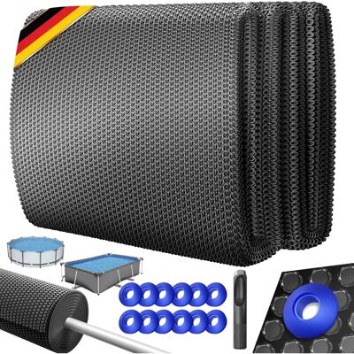 Couverture solaire de piscine KESSER ø 244 cm - Rétention de chaleur, UV résistant, réutilisable - Publicité Couverture solaire de piscine KESSER ø 244 cm - Rétention de chaleur, UV résistant, réutilisable - Publicité