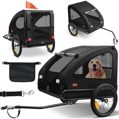 Rimorchio per cani Boxer 2 in 1 Kesser - Grande, Lavabile, Pieghevole Rimorchio per cani Boxer 2 in 1 Kesser - Grande, Lavabile, Pieghevole