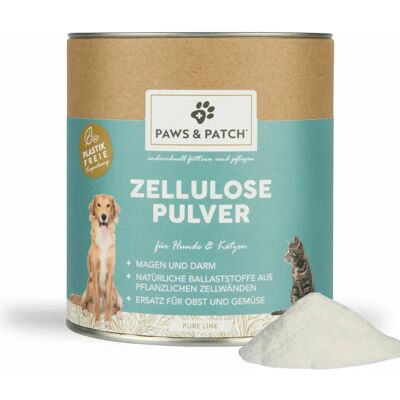 Paws & Patch Cellulosa in polvere - Integratore per animali Paws & Patch Cellulosa in polvere - Integratore per animali