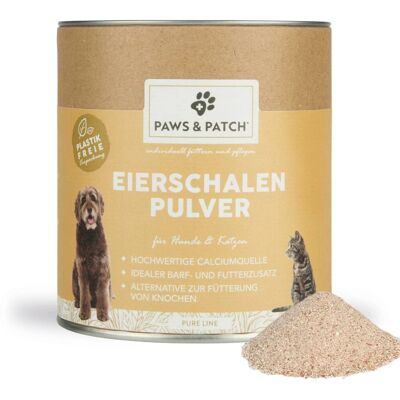 Polvere di calcio Paws & Patch per animali - 1kg - Integratore erboristico Polvere di calcio Paws & Patch per animali - 1kg - Integratore erboristico