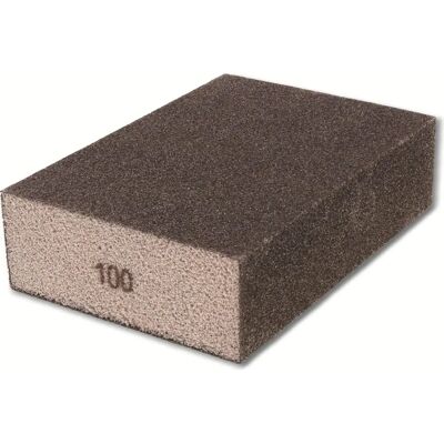 QUADRIOS - 2202T004 - 100G - 70x100 - Éponge abrasive - Publicité QUADRIOS - 2202T004 - 100G - 70x100 - Éponge abrasive - Publicité