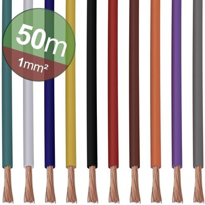 Quadrios 22CW006 Juego de cables multicolor - 1.0mm² Quadrios 22CW006 Juego de cables multicolor - 1.0mm²