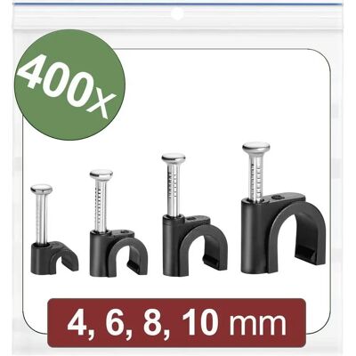 Quadrios 24CA436 Colliers de câble - 2-10mm, 400 pcs - Publicité Quadrios 24CA436 Colliers de câble - 2-10mm, 400 pcs - Publicité