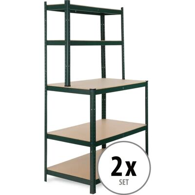 Stagecaptain - Stagecaptain 2 Etagere - 625kg - Banc de travail - Publicité Stagecaptain - Stagecaptain 2 Etagere - 625kg - Banc de travail - Publicité