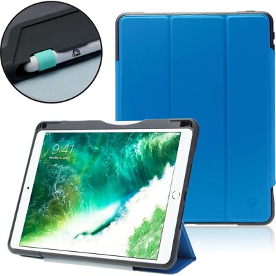 Coque robuste Deqster Bright Azure pour iPad 10,2" - Étui robuste - Publicité Coque robuste Deqster Bright Azure pour iPad 10,2" - Étui robuste - Publicité