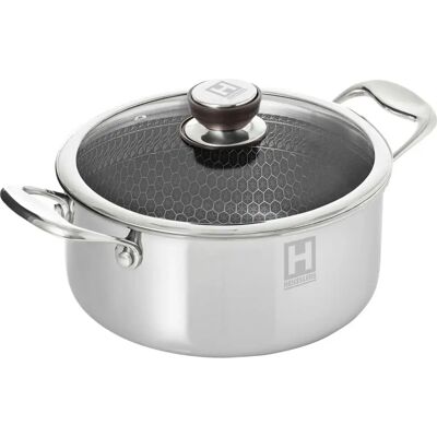 HENSSLERS 2,8L Edelstahltopf - 20cm, Induktion geeignet HENSSLERS 2,8L Edelstahltopf - 20cm, Induktion geeignet