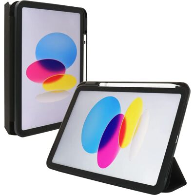 Custodia JT Berlin per iPad 10.9 (2022) - Nero, Trasparente, Supporto per Pencil Custodia JT Berlin per iPad 10.9 (2022) - Nero, Trasparente, Supporto per Pencil