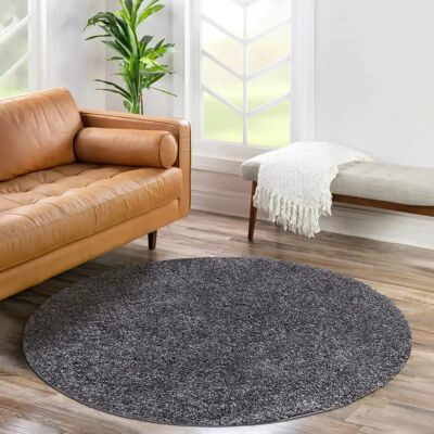 CARPET CITY City Shaggy - Flauschiger runder Teppich 200cm CARPET CITY City Shaggy - Flauschiger runder Teppich 200cm