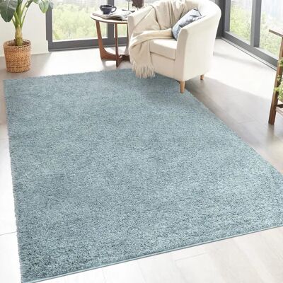 CARPET CITY City Shaggy - Robuster blauer Teppich CARPET CITY City Shaggy - Robuster blauer Teppich