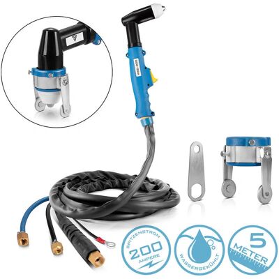 STAHLWERK - Antorcha de corte por plasma refrigerada por agua - 200A - 5m STAHLWERK - Antorcha de corte por plasma refrigerada por agua - 200A - 5m
