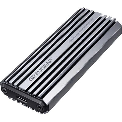 GRAUGEAR G-M201-AC-10G Storage Drive Enclosure - IP66, M.2, Black GRAUGEAR G-M201-AC-10G Storage Drive Enclosure - IP66, M.2, Black