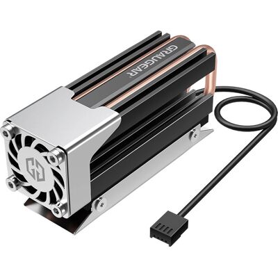 Sistema de Resfriamento GRAUGEAR G-M2HS03-F - Cooler de SSD Heatpipe Sistema de Resfriamento GRAUGEAR G-M2HS03-F - Cooler de SSD Heatpipe