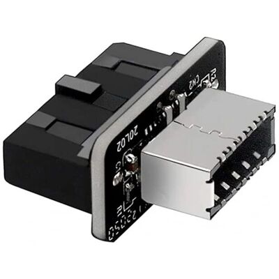 Aquatuning Interner 19-Pin USB 3.0 auf USB 3.1 Typ-E Adapter - Computer Adapter Aquatuning Interner 19-Pin USB 3.0 auf USB 3.1 Typ-E Adapter - Computer Adapter