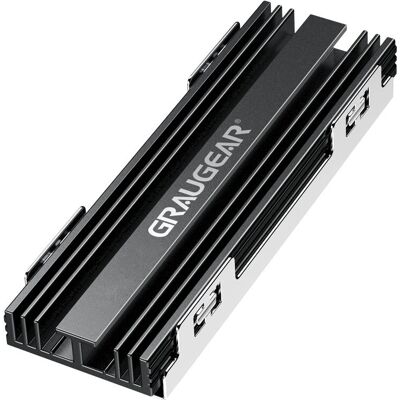 Sistema de refrigeração GRAUGEAR G-PS5HS02 - Dissipador de calor para SSD M.2 Sistema de refrigeração GRAUGEAR G-PS5HS02 - Dissipador de calor para SSD M.2