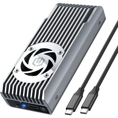 Graugear G-M206-20G-F M.2 NVMe SSD Gehäuse - USB-C 3.2 Gen2x2, 20 Gbit/s Graugear G-M206-20G-F M.2 NVMe SSD Gehäuse - USB-C 3.2 Gen2x2, 20 Gbit/s